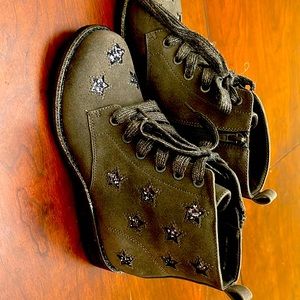 New Dolce vita girls boots with sparkling stars size 3